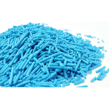 Pałeczki cukrowe posypka niebieska do dekoracji 50g